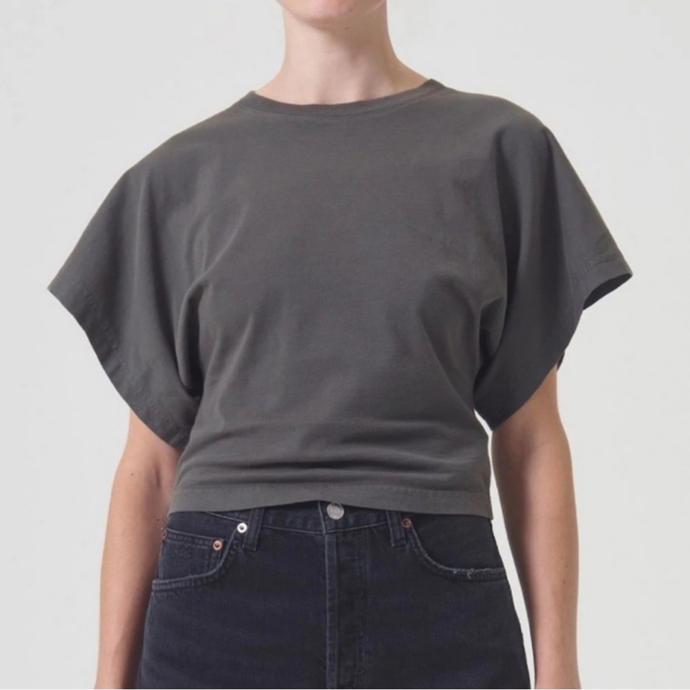 Agolde Britt Tee In Tyre M
